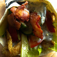 Tortilla drobiowo-wieprzowa