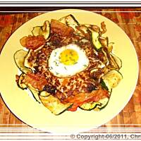 Szwajcarskie rösti  z cukinią