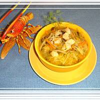 Zupa z łososia z nutką Orientu.