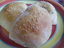 Fot. Ann93, Bułeczki drożdżowe z malinami