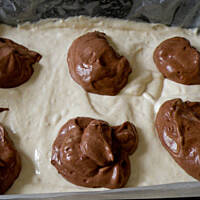 potrójna brzoskwinia z bazylią