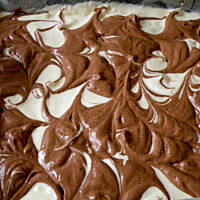 potrójna brzoskwinia z bazylią