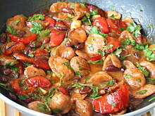 Fot. Agusia2, Kiełbaska z fasolką i papryką