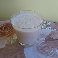 Koktajl z melona, nektarynki i banana