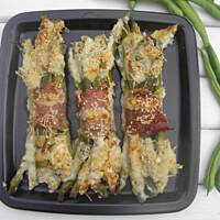 Fasolnik chiński pod beszamelem