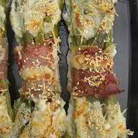 Fasolnik chiński pod beszamelem