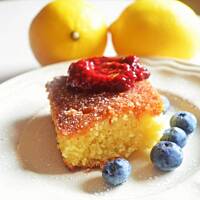 Mocno cytrynowe ciasto