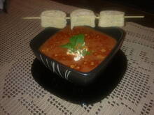 Fot. Hathor90, zupa z pomidorów z naleśnikiem