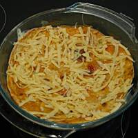 lasagne z tortilli z kurczakowym farszem - 15 min przygot + zapiekanie