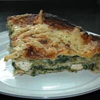 lasagne z tortilli z kurczakowym farszem - 15 min przygot + zapiekanie