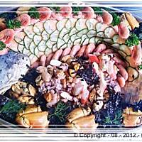 Łosoś podany w całości