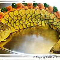 Łosoś podany w całości