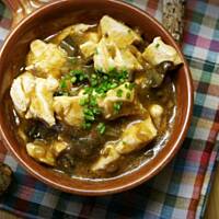 Kurczak w sosie grzybowo pomidorowym