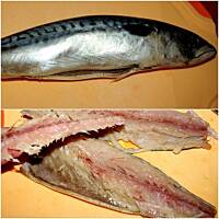 Makrela pieczona z cukinią