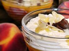 Fot. Mloda, Deser brzoskwiniowo - czekoladowy