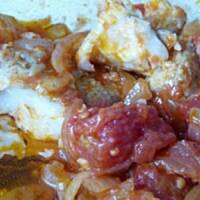 Ryba w pomidorach i cebuli