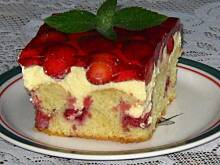 Fot. katarzynka455, Ciasto podwójnie truskawkowe