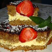 Ciasto kawowe z truskawkami