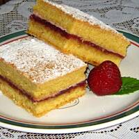 Ubogie ciasto z powidłami