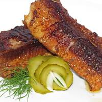 Żeberka wieprzowe z patelni