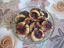 Fot. MonikaMariolka, Maślane ciasteczka z konfiturą