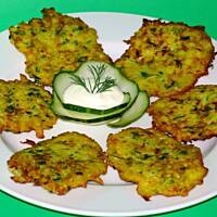 Placki cukinowo,marchewkowo-ziemniaczane