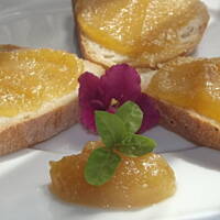 Dżem z cukinii z nutą brzoskwiń