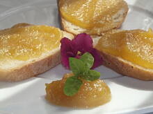 Fot. Izabela Nowak, Dżem z cukinii z nutą brzoskwiń