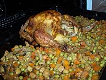 Fot. Monia1805, Pieczony kurczak z warzywami