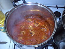 Fot. greza, Pulpeciki greckie w sosie pomidorowym