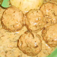 Pulpety w sosie koperkowym wg M&Ł