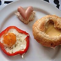 romantyczne śniadanko - 15 min