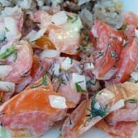 Sałatka z pomidorów