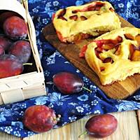 Drożdżówki maksymalnie naładowane śliwkami