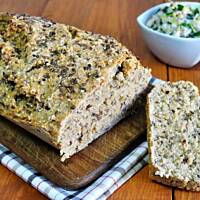 Pełnoziarnisty chleb w 5 minut