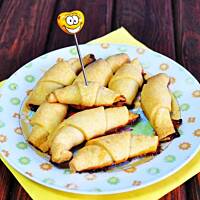 Kruche rogaliki bez cukru i jajek