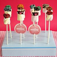 Szybkie cake pops czyli marshmallow w czekoladzie