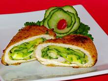Fot. evita0007, Drobiowe koperty z cukinią i mozzarellą
