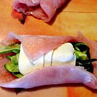 Drobiowe koperty z cukinią i mozzarellą