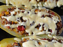 Fot. magdalena73, Cukinia faszerowana mięsem i warzywami