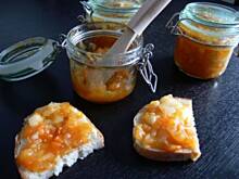 Fot. BernadettaP, Dżem morelowo- papierówkowy