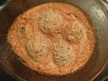 Fot. Gintruś, Pulpety drobiowe w sosie z pieczonej papryki