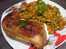 Fot. pralina, Kurcze pieczone w warzywach!