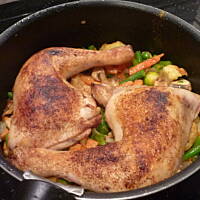 Kurcze pieczone w warzywach!