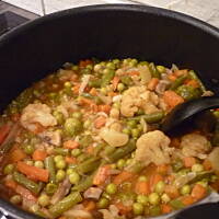 Kurcze pieczone w warzywach!