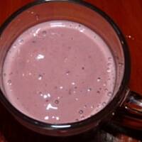 Koktajl malinowo-bananowy