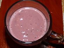 Fot. Anna Z, Koktajl malinowo-bananowy