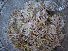 Fot. Kukułka, Sałatka z tuńczyka z porami