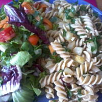 Makaron z kabaczkiem