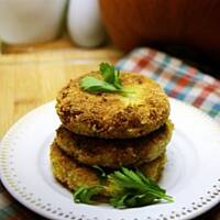 Placuszki z dyni i pora